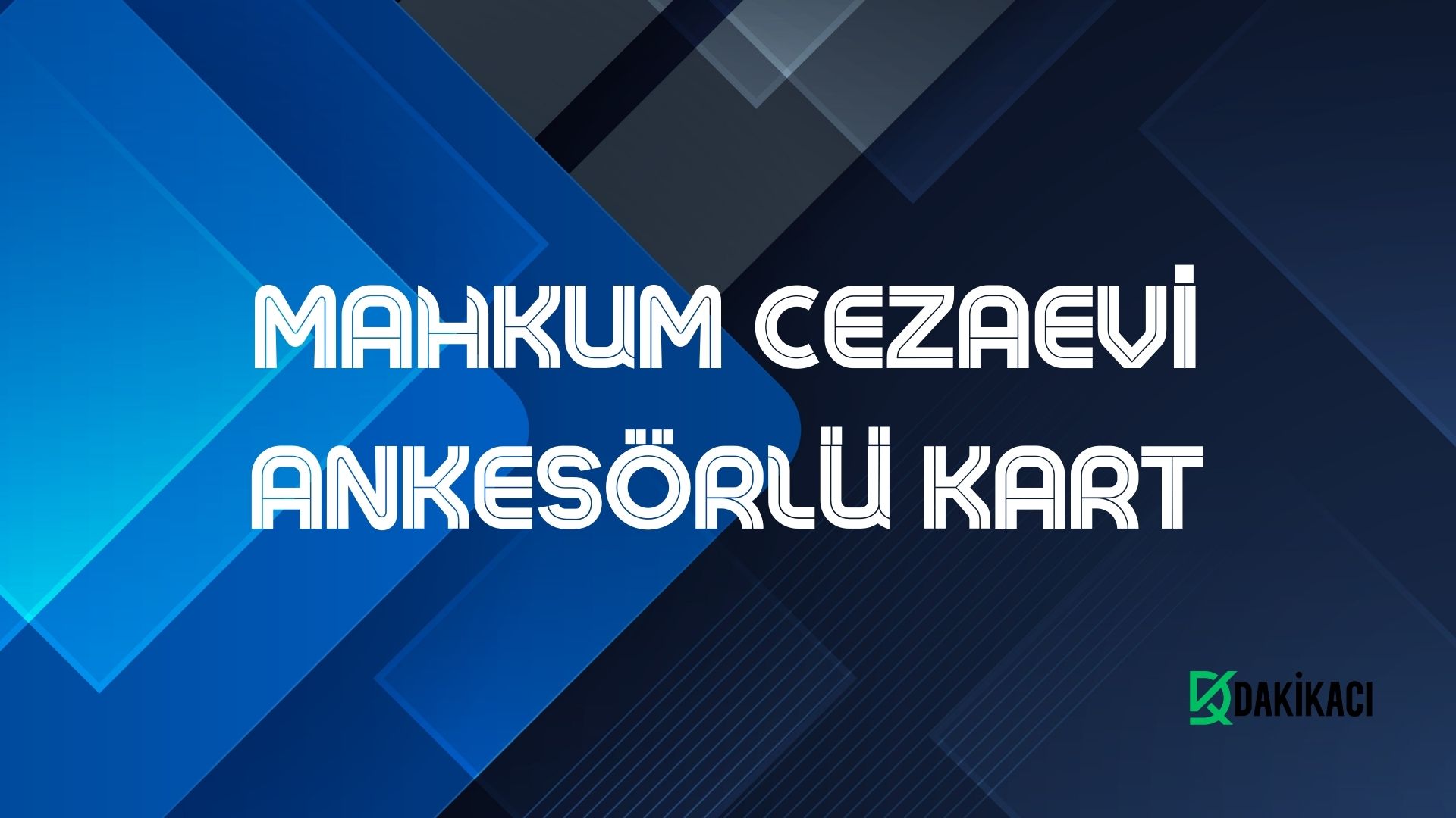 Mahkum Cezaevi Ankesörlü Kart